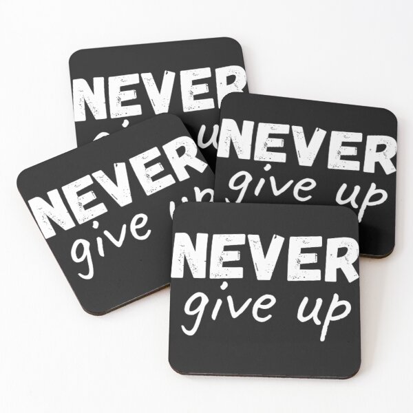 Item preview, never give up bro designed and sold by FashionPath.