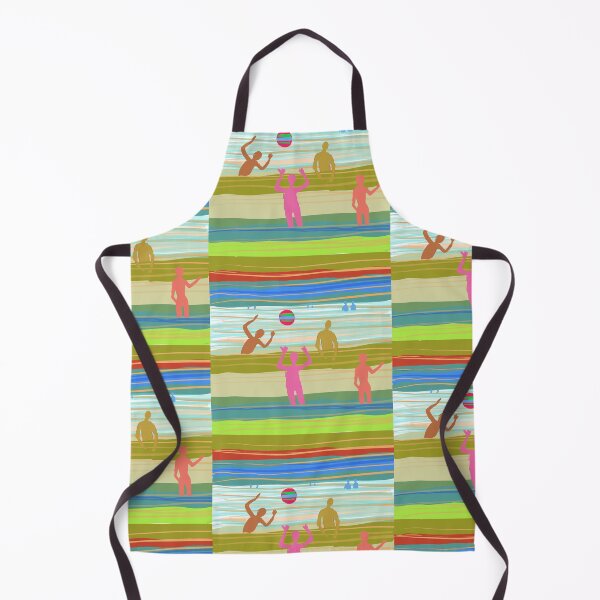 Item preview, Beach Scene with Bathers designed and sold by PeckoBird.