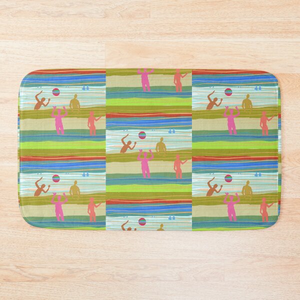 Item preview, Beach Scene with Bathers  designed and sold by PeckoBird.