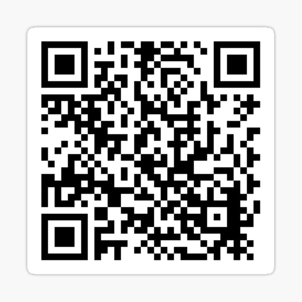 "Dynamite qr code " Sticker by Laxium Redbubble
