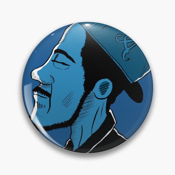 Item preview, Drawn portrait of Rapper in profile designed and sold by Eric Sintès.