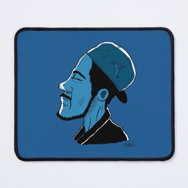 Item preview, Drawn portrait of Rapper in profile designed and sold by Eric Sintès.