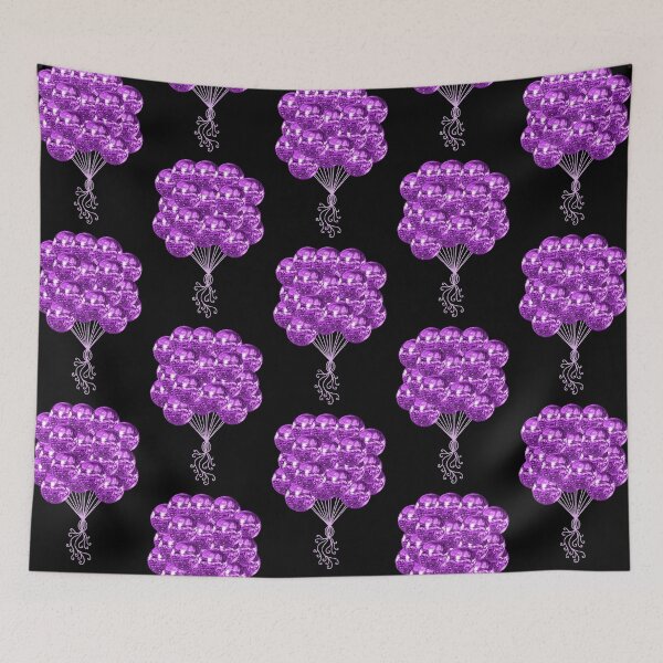 Item preview, 1970's Purple Disco Ball Balloons designed and sold by Deborah Camp.