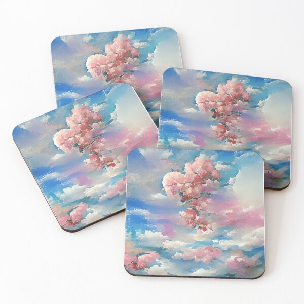 Item preview, Cherry Blossom Heart In Sky designed and sold by Visual-Fantasy.