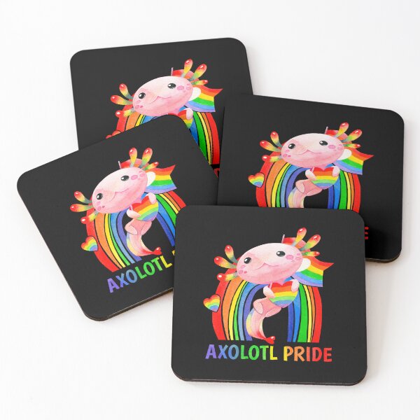 Item preview, Axlotl - Axolotl LGBTQ+ designed and sold by OutcastBrain.