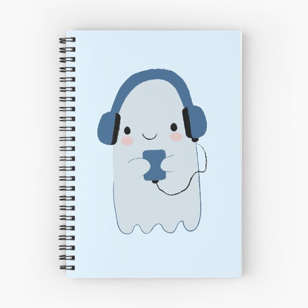Item preview, Cute Ghost Music designed and sold by NatCatMeow.