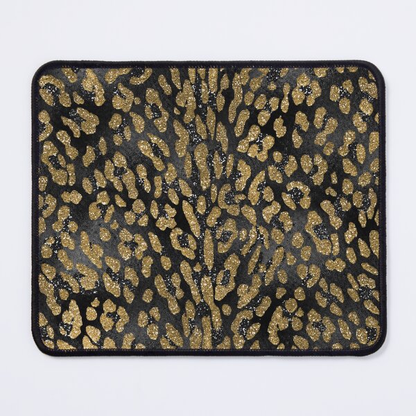 Item preview, Leopard Black Gold Glam Texture 111 | Black Gold Texture designed and sold by TrendyGlitter.