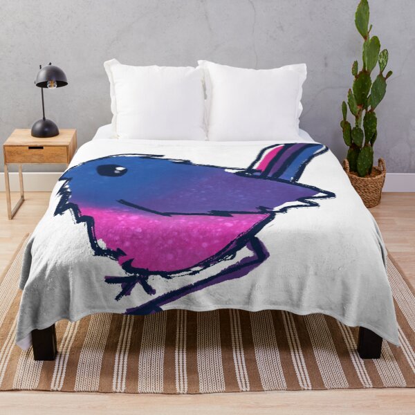 Item preview, Bi pride bird designed and sold by JessDaniArt.