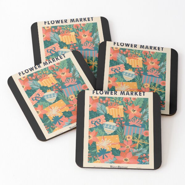 Item preview,  Flower & Gift Christmas Pattern designed and sold by Bonita VonRueden.