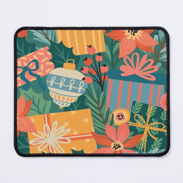 Item preview,  Flower & Gift Christmas Pattern designed and sold by Bonita VonRueden.