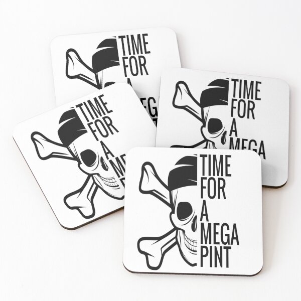Item preview, TIME FOR A MEGA PINT designed and sold by Lilith & Eve.