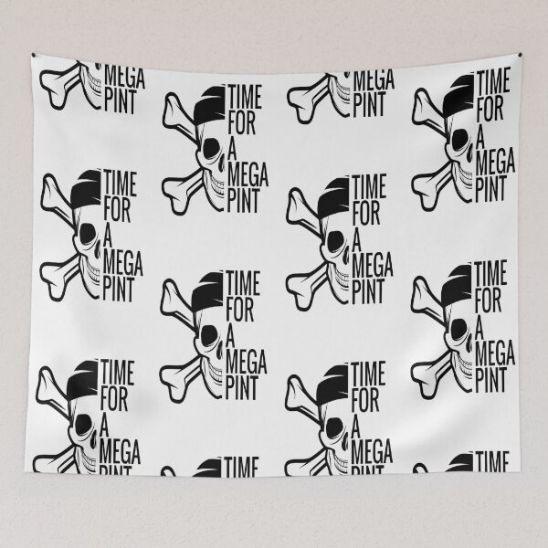 Item preview, TIME FOR A MEGA PINT designed and sold by Lilith & Eve.