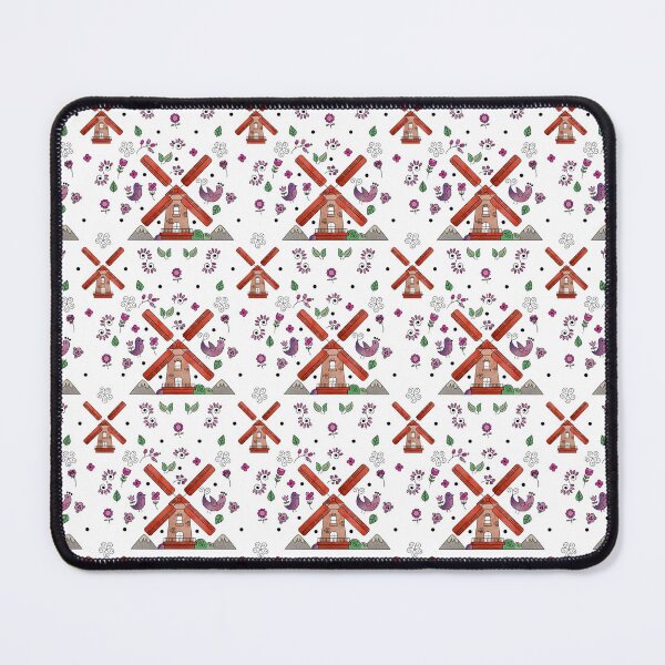 Item preview, Scandinavian Folklore Windmill Pattern designed and sold by LotusArtStudio.