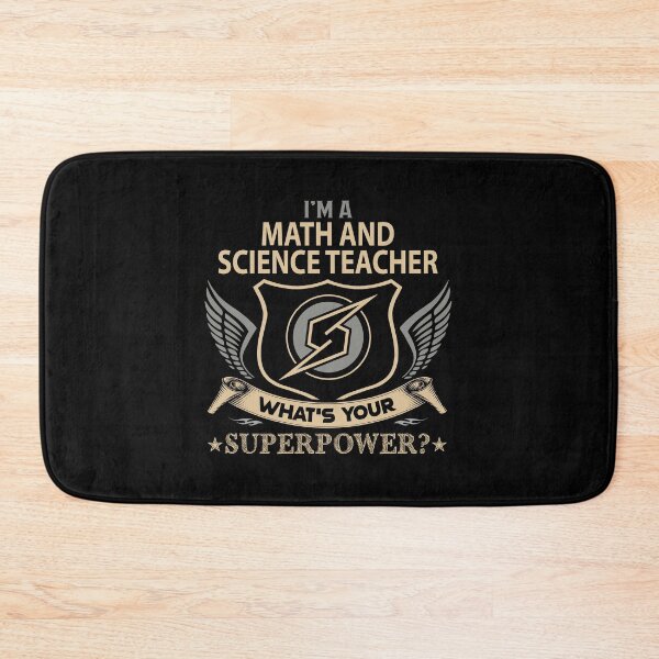 Item preview, Math And Science Teacher T Shirt - Superpower Job Gift Item Tee designed and sold by watkinsmat.
