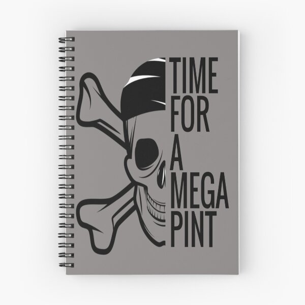Item preview, TIME FOR A MEGA PINT designed and sold by Lilith & Eve.