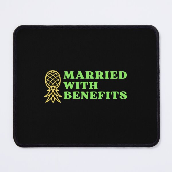 Item preview, FUNNY SWINGERS UPSIDE DOWN PINEAPPLE MARRIED WITH BENEFITS designed and sold by appareltolove.