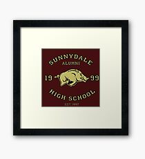 Sunnydale High School Alumni Framed Print