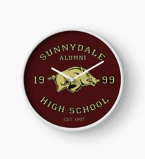 Sunnydale High School Alumni Clock
