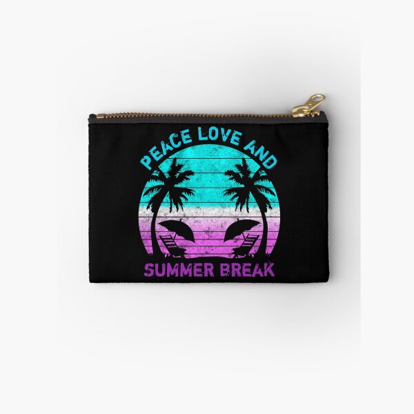Item preview, Summer break shirt  - summer vacation - retro vintage cool shirt, peace love and summer break  designed and sold by cizito.