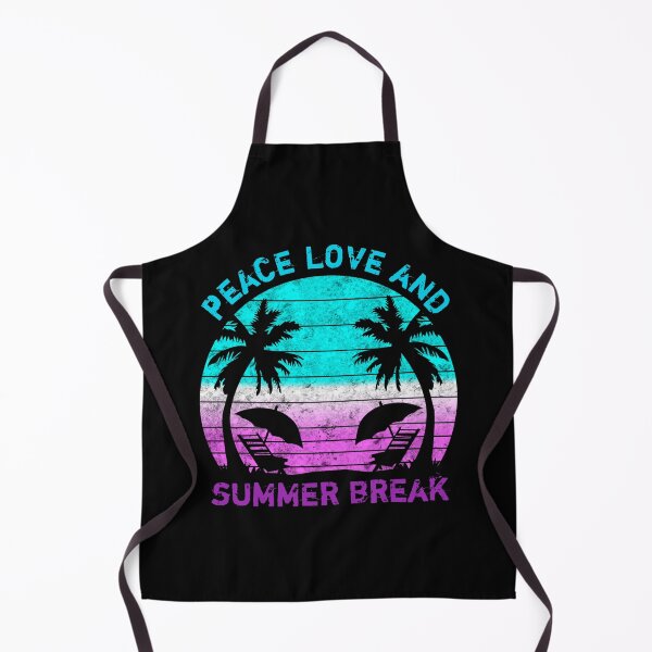 Item preview, Summer break shirt - summer vacation - retro vintage cool shirt, peace love and summer break designed and sold by cizito.