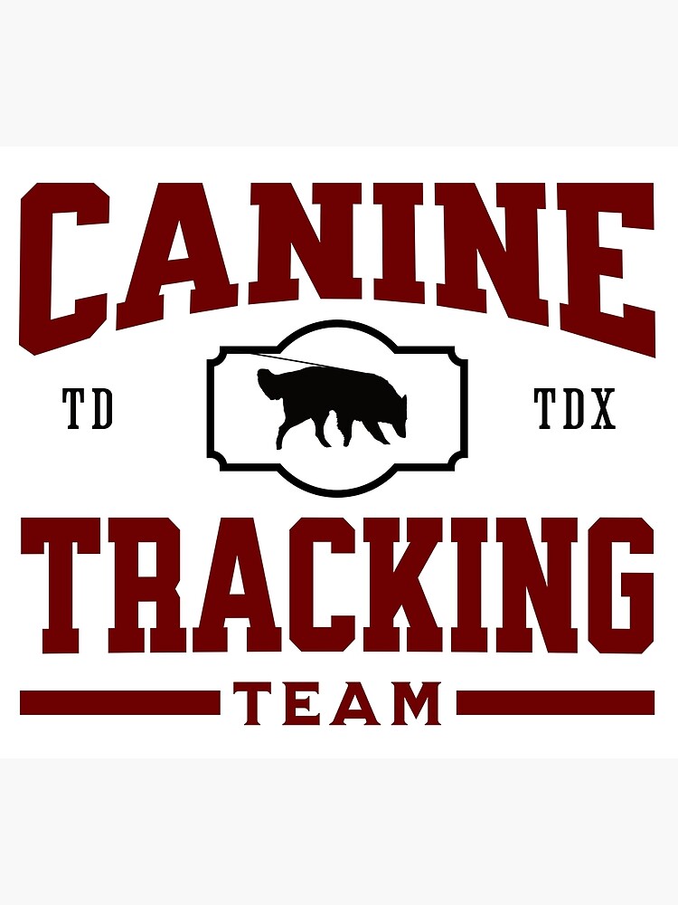 "Canine Tracking Team TD TDX Dog Tracking, Tracking Trial, K9 Scent