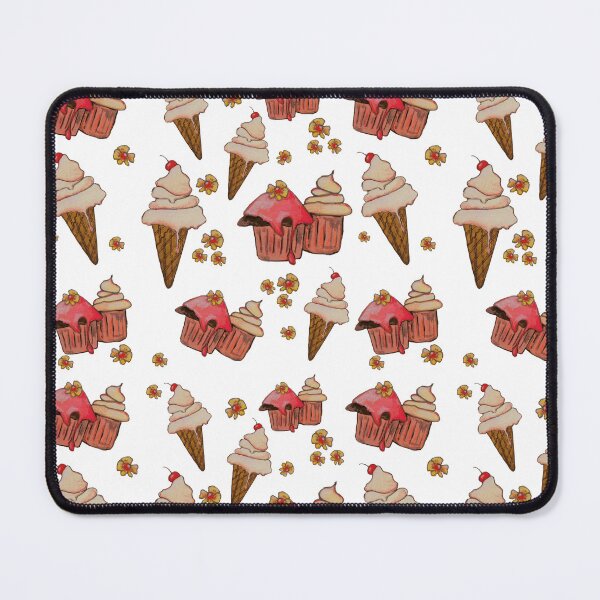 Item preview, Ice Cream, Cupcakes and Flowers designed and sold by BBArtStudio.