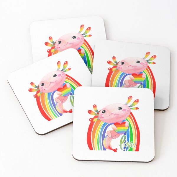 Item preview, Axlotl - Axolotl LGBTQ+ designed and sold by OutcastBrain.
