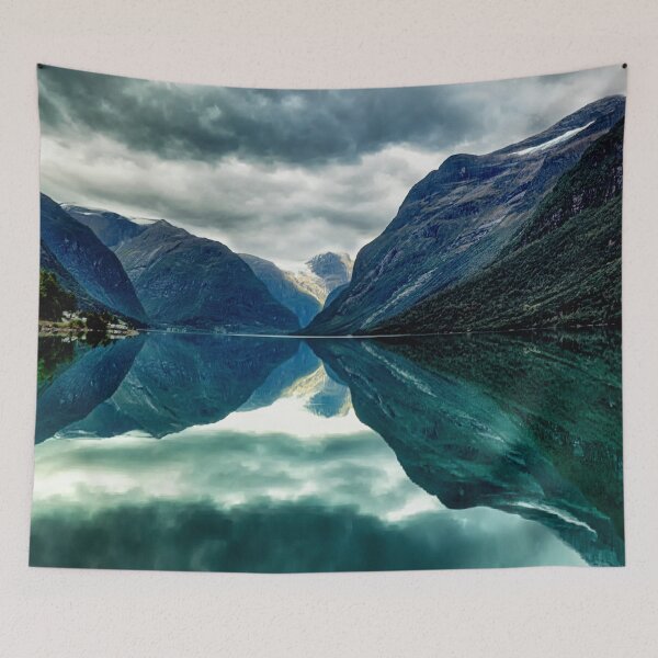 Item preview, Mountains, Fjords and Glaciers - Norway designed and sold by Kathy Weaver.