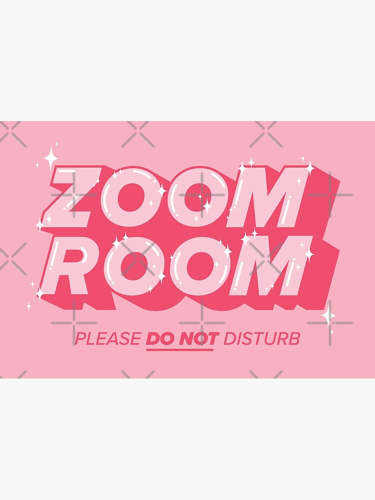 "Zoom Room" Poster for Sale by marinaparsons Redbubble
