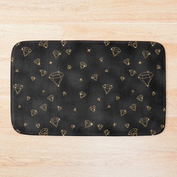 Item preview, Black Gold Glam Trendy Diamond Texture | Black Gold Texture  designed and sold by TrendyGlitter.