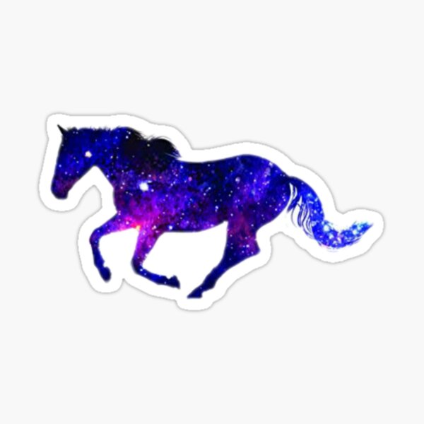 Item preview, cute horse decal designed and sold by ETUSTORE.