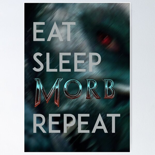 Item preview, Morbius - Eat Sleep Morb Repeat designed and sold by JayBean.