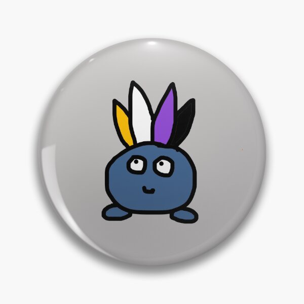Item preview, Nonbinary Pride Radish designed and sold by pancakegiraffes.