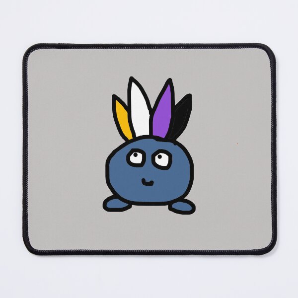 Item preview, Nonbinary Pride Radish designed and sold by pancakegiraffes.