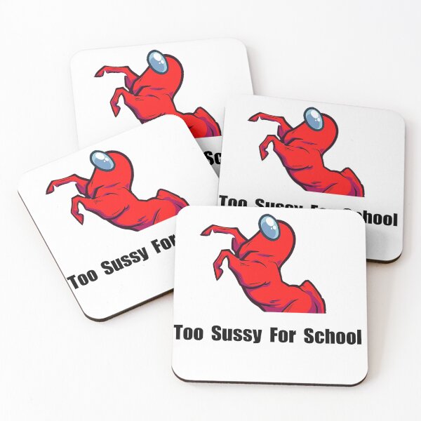 Item preview, Too Sussy For School shirt funny Too Sussy For School meme designed and sold by NEW-YORK-STYLE.