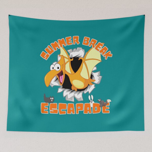 Item preview, Summer Break Dinosaur Escapade designed and sold by my-green-gecko.