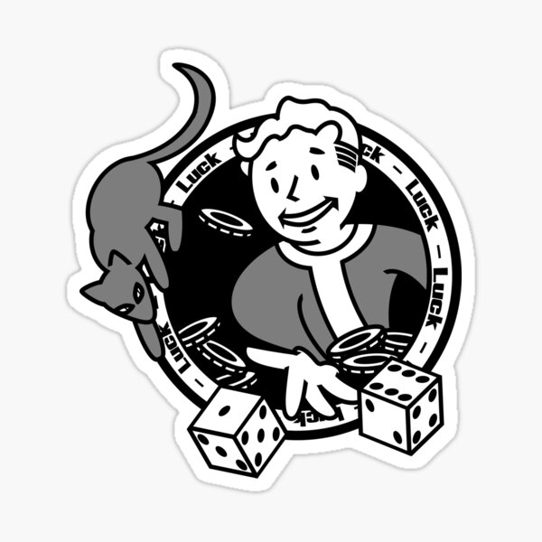 Fallout 3 4 76 New Vegas Stickers Sticker Perks Video Game You Pick or Set