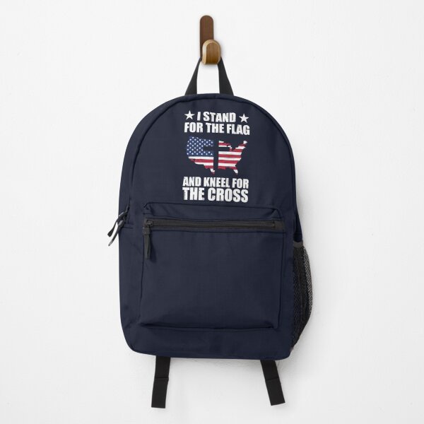 Item preview, Stand For The Flag Kneel For The Cross designed and sold by DadJokeDescript.
