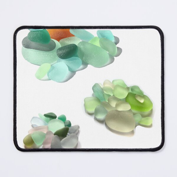 Item preview, 3 Sea Glass Piles / Seaglass Glowing Sticker Pack designed and sold by LeslieMac713.