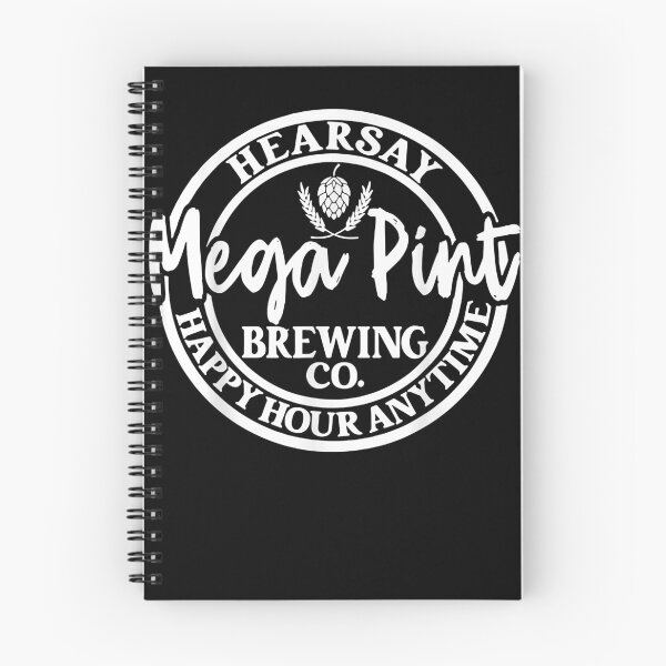 Item preview, Hearsay Isn't Happy Hour Anytime Mega Pint Funny designed and sold by RookeBrumbelowb.