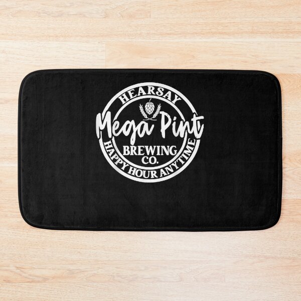 Item preview, Hearsay Isn't Happy Hour Anytime Mega Pint Funny designed and sold by RookeBrumbelowb.