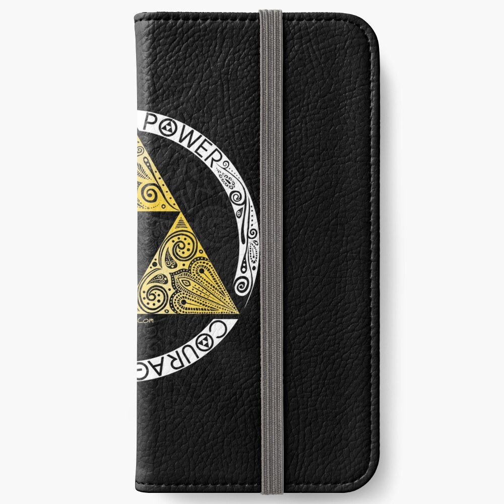 Zelda - Triforce circle iPhone Wallet