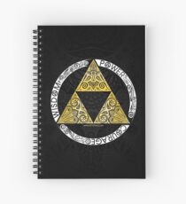 Cuaderno de espiral Zelda - Círculo de la Trifuerza