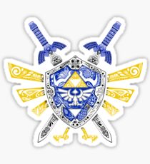 Pegatina Leyenda de los héroes - Zelda