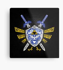 Lienzo metálico Leyenda de los héroes - Zelda