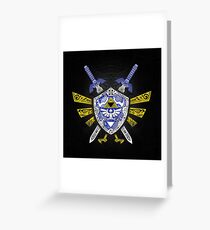 Tarjeta de felicitación Leyenda de los héroes - Zelda