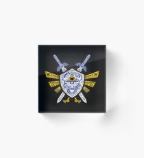 Bloque acrílico Leyenda de los héroes - Zelda