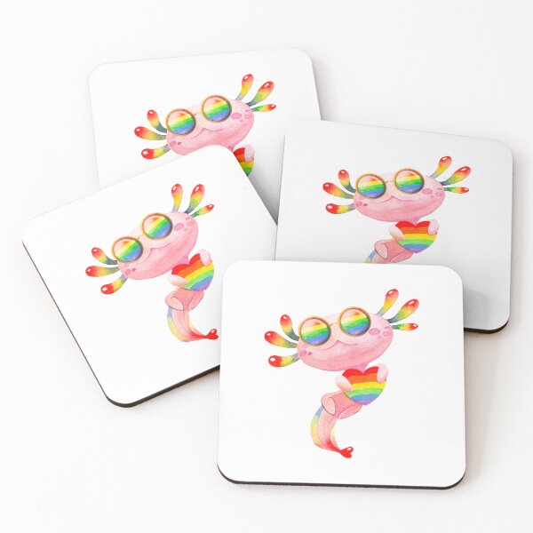 Item preview, Axlotl - Axolotl LGBTQ+ designed and sold by OutcastBrain.