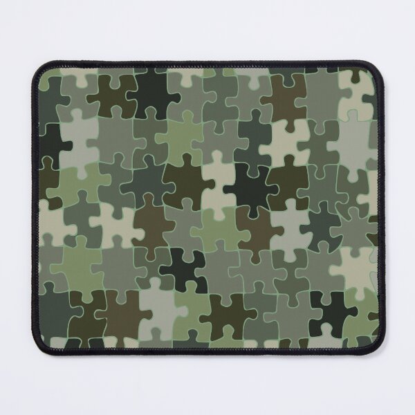 Item preview, Beautiful Green jigsaw pattern design  designed and sold by TipTopTapo.
