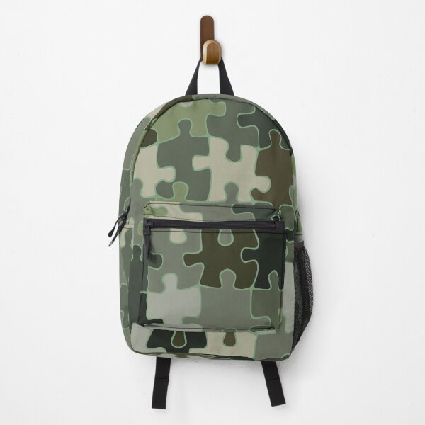 Item preview, Beautiful Green jigsaw pattern design designed and sold by TipTopTapo.